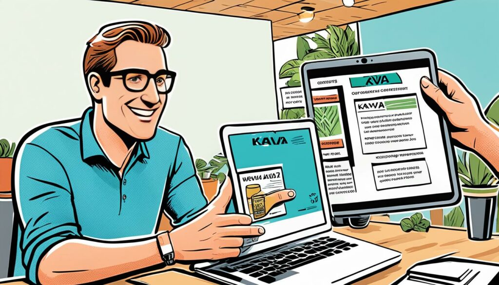 KAVA Online-Handel