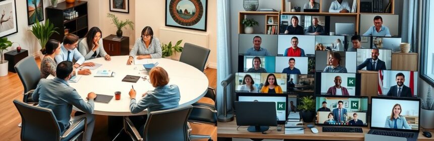 Präsenz Meetings vs Online Meetings